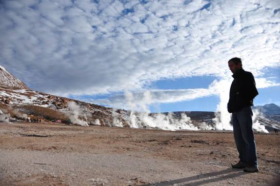 Visita aos Geisers del Tatio, na região do Atacama, no norte do Chile